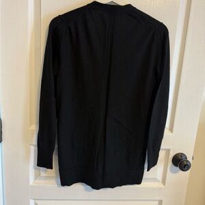 Banana Republic Black Merino Wool Cardigan